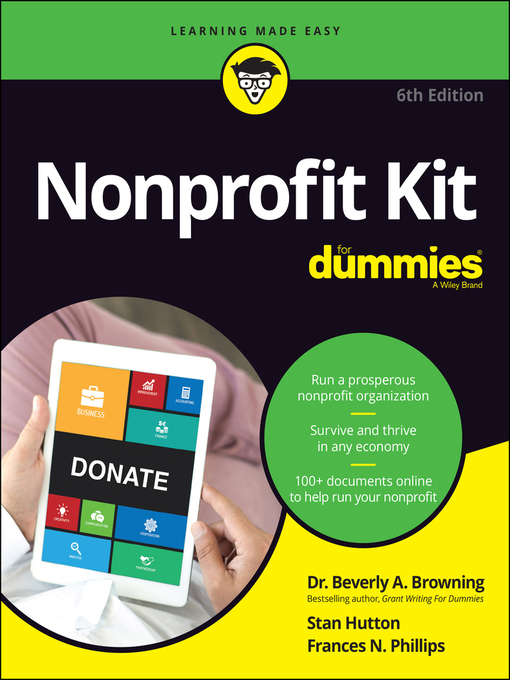 Cover image for Nonprofit Kit For Dummies